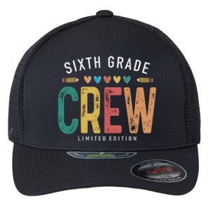 Sixth Grade Crew School Student Flexfit Unipanel Trucker Cap