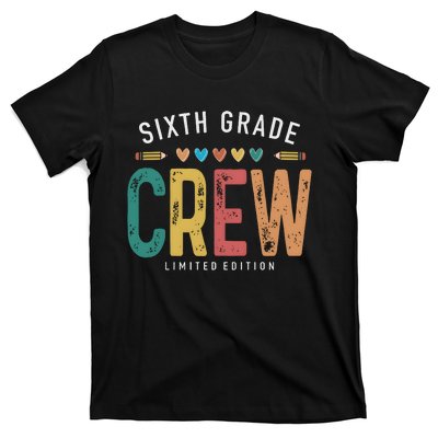 Sixth Grade Crew School Student T-Shirt