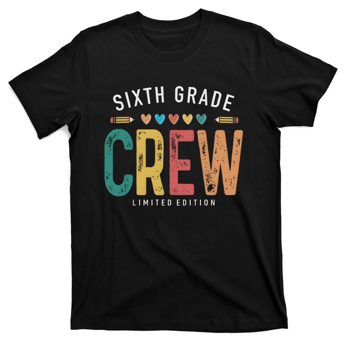 Sixth Grade Crew School Student T-Shirt