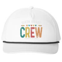 Sixth Grade Crew School Student Snapback Five-Panel Rope Hat