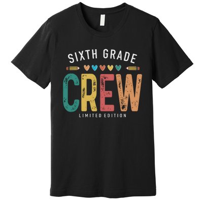 Sixth Grade Crew School Student Premium T-Shirt