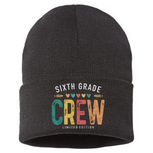 Sixth Grade Crew School Student Sustainable Knit Beanie