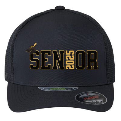 Senior Graduation Class Of 2025 And Vintage Flexfit Unipanel Trucker Cap