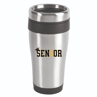 Senior Graduation Class Of 2025 And Vintage 16oz Travel Tumbler