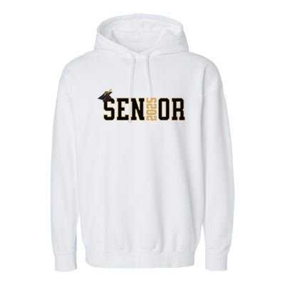 Senior Graduation Class Of 2025 And Vintage Garment-Dyed Fleece Hoodie