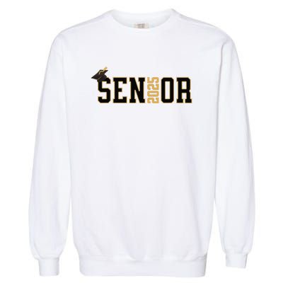 Senior Graduation Class Of 2025 And Vintage Garment-Dyed Sweatshirt