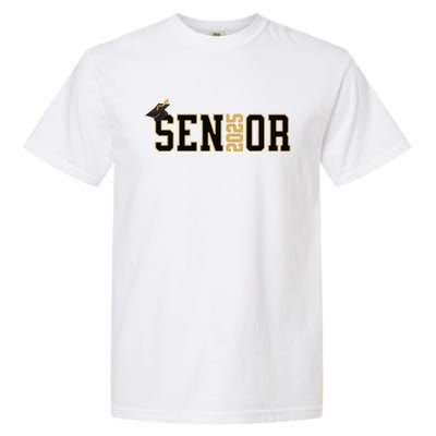 Senior Graduation Class Of 2025 And Vintage Garment-Dyed Heavyweight T-Shirt