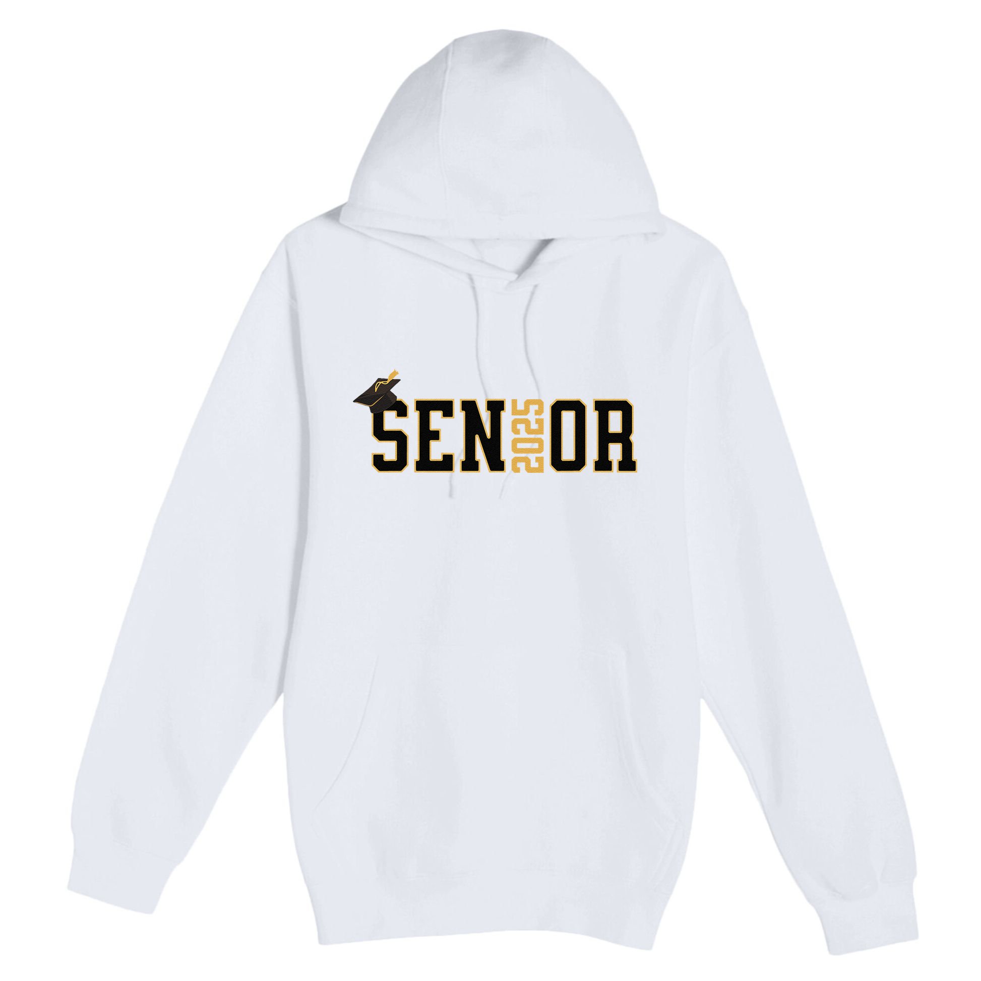 Senior Graduation Class Of 2025 And Vintage Premium Pullover Hoodie