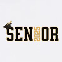 Senior Graduation Class Of 2025 And Vintage Kids Hoodie