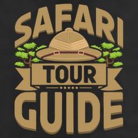 Safari Guide Costume Africa Zoo Outfit Safari 7 Panel Mesh Trucker Snapback Hat