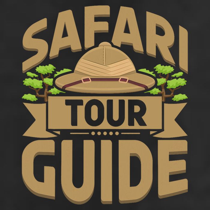 Safari Guide Costume Africa Zoo Outfit Safari 7 Panel Mesh Trucker Snapback Hat