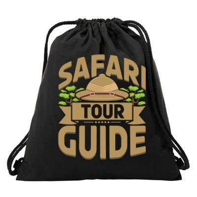 Safari Guide Costume Africa Zoo Outfit Safari Drawstring Bag