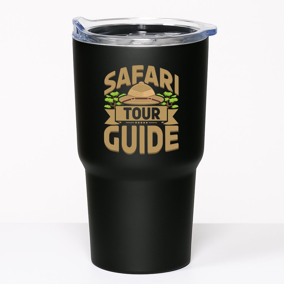 Safari Guide Costume Africa Zoo Outfit Safari Tumbler