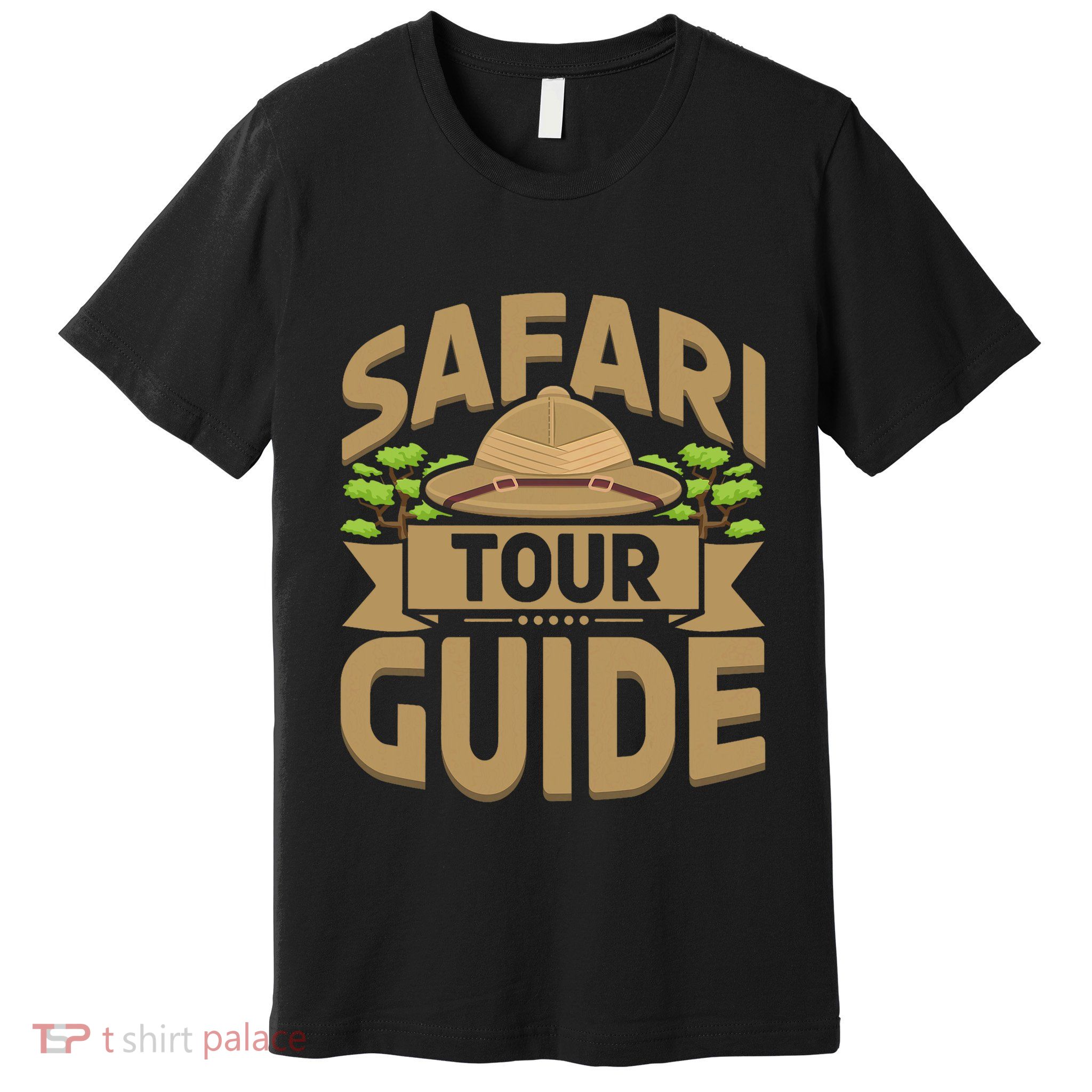 Safari Guide Costume Africa Zoo Outfit Safari Premium T-Shirt