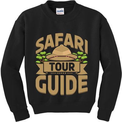 Safari Guide Costume Africa Zoo Outfit Safari Kids Sweatshirt