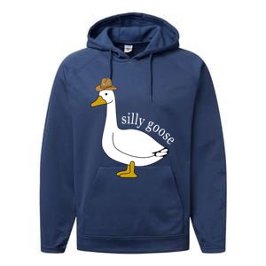 Silly Goose Cow Hat Funny Christmas Cute Gift Performance Fleece Hoodie