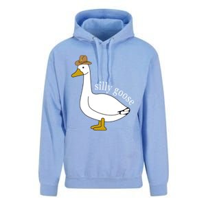 Silly Goose Cow Hat Funny Christmas Cute Gift Unisex Surf Hoodie