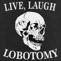 Soft Grunge Clothes Live Laugh Lobotomy Lobotomies 7 Panel Mesh Trucker Snapback Hat