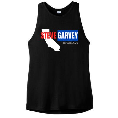 Steve Garvey California Senate Election Race 2024 Republican Ladies PosiCharge Tri-Blend Wicking Tank