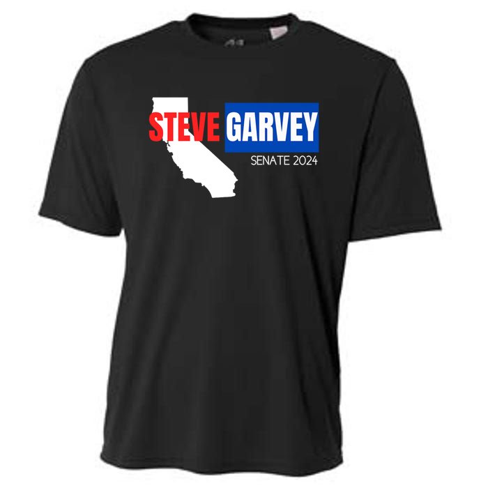 Steve Garvey California Senate Election Race 2024 Republican Cooling Performance Crew T-Shirt