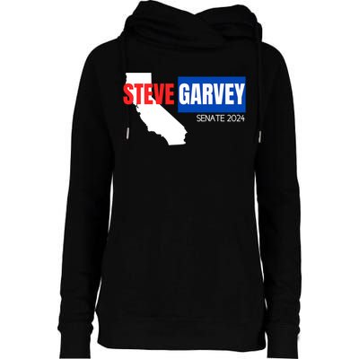 Steve Garvey California Senate Election Race 2024 Republican Womens Funnel Neck Pullover Hood