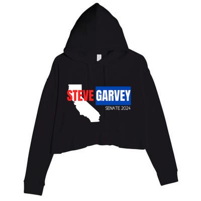 Steve Garvey California Senate Election Race 2024 Republican Crop Fleece Hoodie