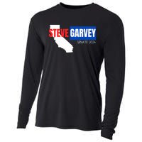 Steve Garvey California Senate Election Race 2024 Republican Cooling Performance Long Sleeve Crew