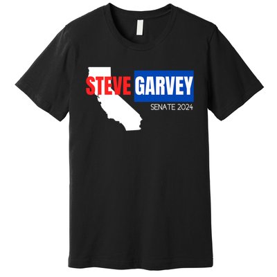 Steve Garvey California Senate Election Race 2024 Republican Premium T-Shirt