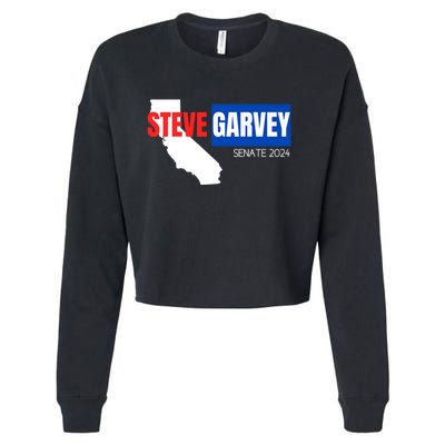 Steve Garvey California Senate Election Race 2024 Republican Cropped Pullover Crew