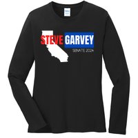 Steve Garvey California Senate Election Race 2024 Republican Ladies Long Sleeve Shirt