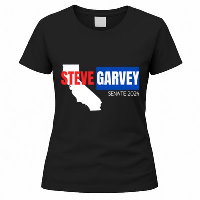 Steve Garvey California Senate Election Race 2024 Republican Women's T-Shirt