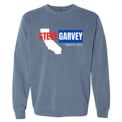 Steve Garvey California Senate Election Race 2024 Republican Garment-Dyed Sweatshirt