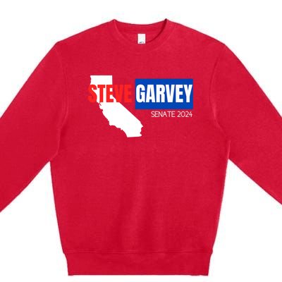 Steve Garvey California Senate Election Race 2024 Republican Premium Crewneck Sweatshirt