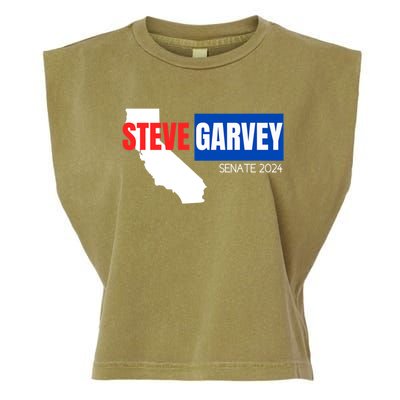 Steve Garvey California Senate Election Race 2024 Republican Garment-Dyed Women's Muscle Tee