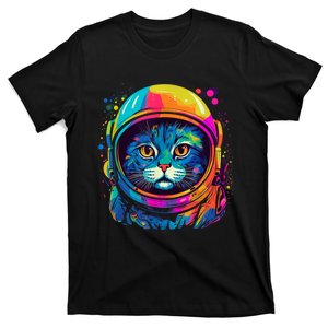 Space Gifts Cat Astronaut Space T-Shirt