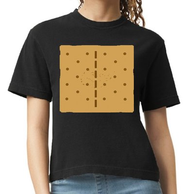 Smores Graham Cracker Group Halloween Costume Comfort Colors Boxy T-Shirt