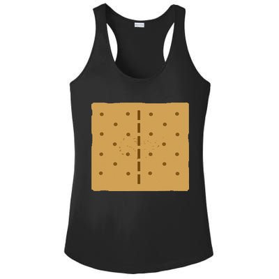 Smores Graham Cracker Group Halloween Costume Ladies PosiCharge Competitor Racerback Tank