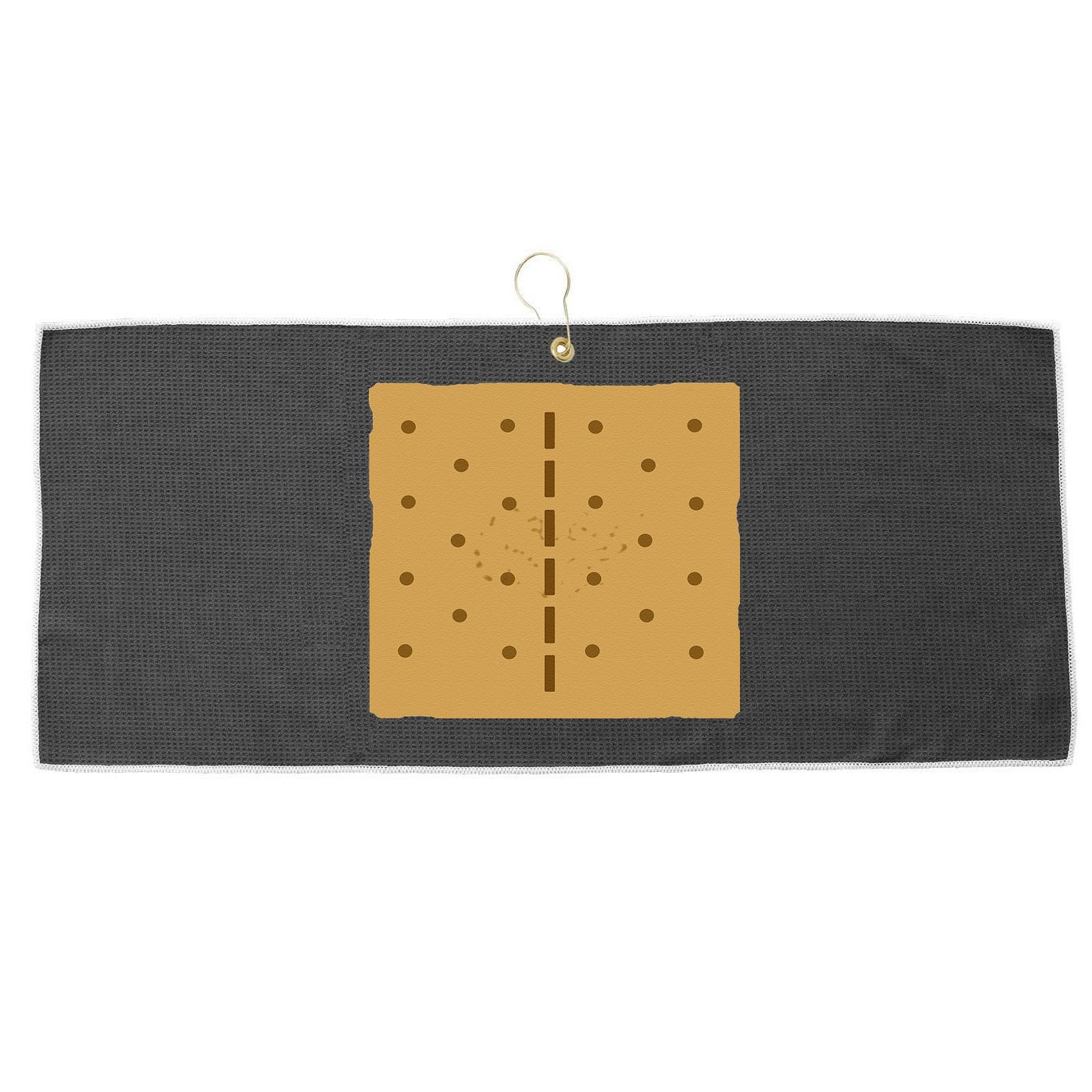 Smores Graham Cracker Group Halloween Costume Large Microfiber Waffle Golf Towel