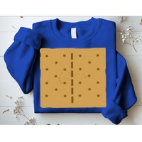 Smores Graham Cracker Group Halloween Costume Sweatshirt