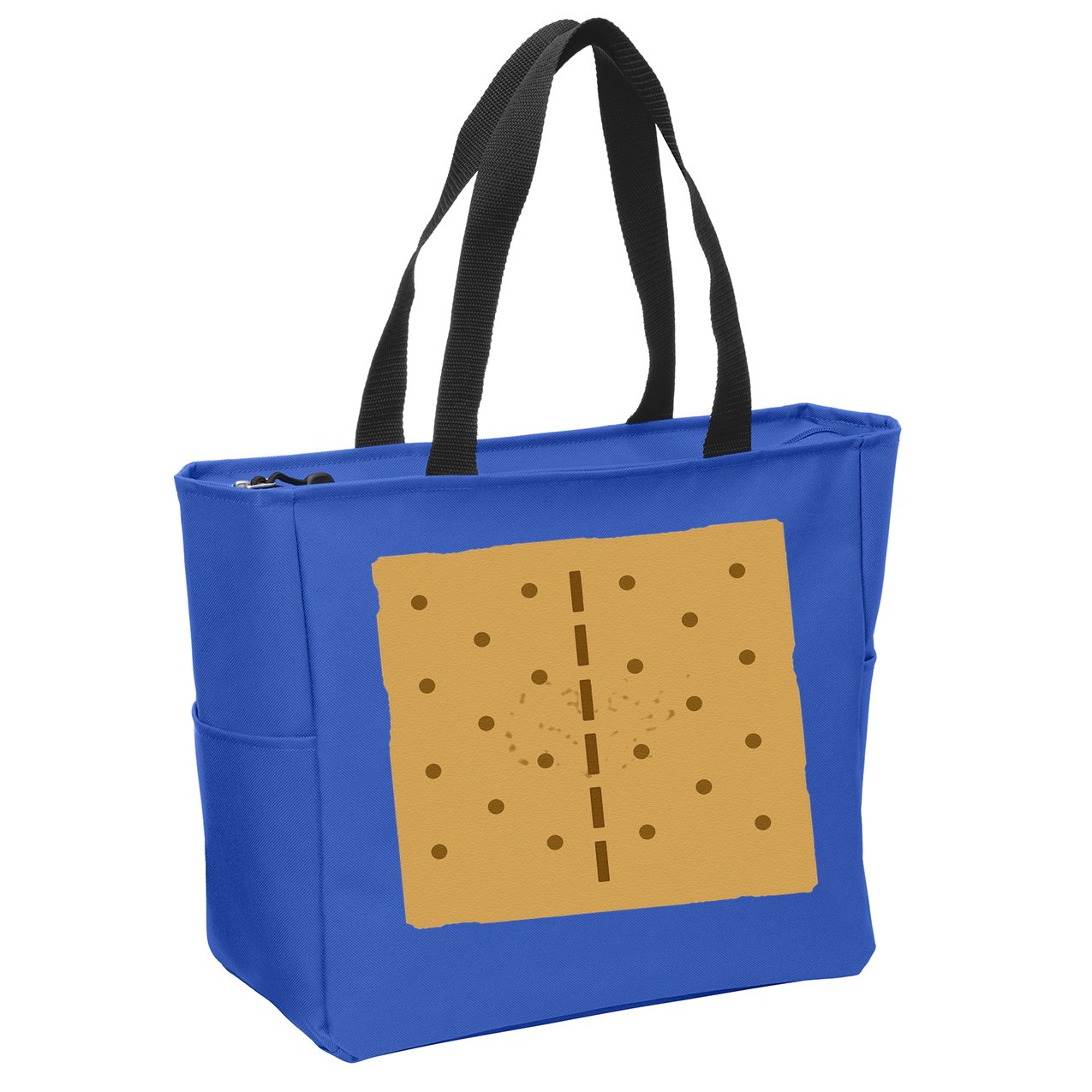 Smores Graham Cracker Group Halloween Costume Zip Tote Bag