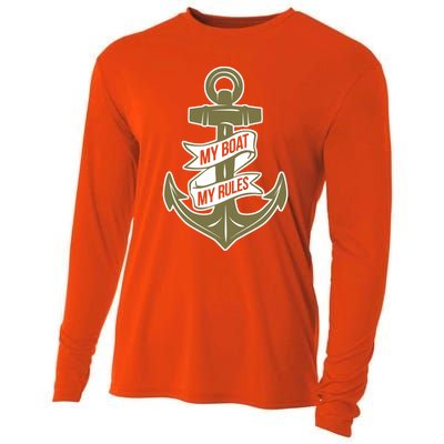 Sailer Gift Captain Boat Owner Gift Boating Great Gift Cooling Performance Long Sleeve Crew