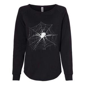 Spider Gift Costume Bird Spider Terrarium Spider Web Creepy Crawly Halloween Decor Womens California Wash Sweatshirt