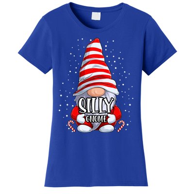 Silly Gnome Christmas Pajamas Matching Family Group Gift Women's T-Shirt