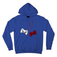 Sarcastic Gamer Controllers Heart Video Games Valentines Day Funny Gift Hoodie