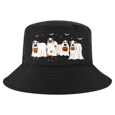 S.H.E.E.P Ghost Cows Halloween Cute Outfit Adults Cool Comfort Performance Bucket Hat