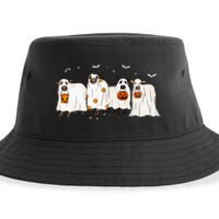 S.H.E.E.P Ghost Cows Halloween Cute Outfit Adults Sustainable Bucket Hat