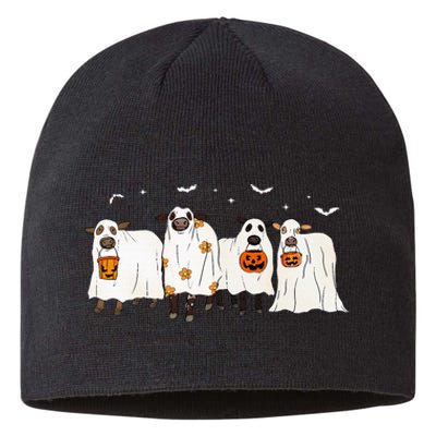 S.H.E.E.P Ghost Cows Halloween Cute Outfit Adults Sustainable Beanie