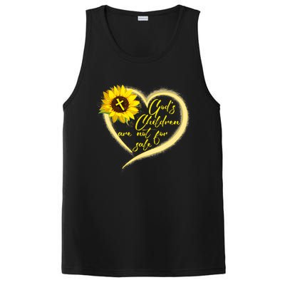 Sunflower Gods Children Are Not For Sale Fun Gods Children PosiCharge Competitor Tank