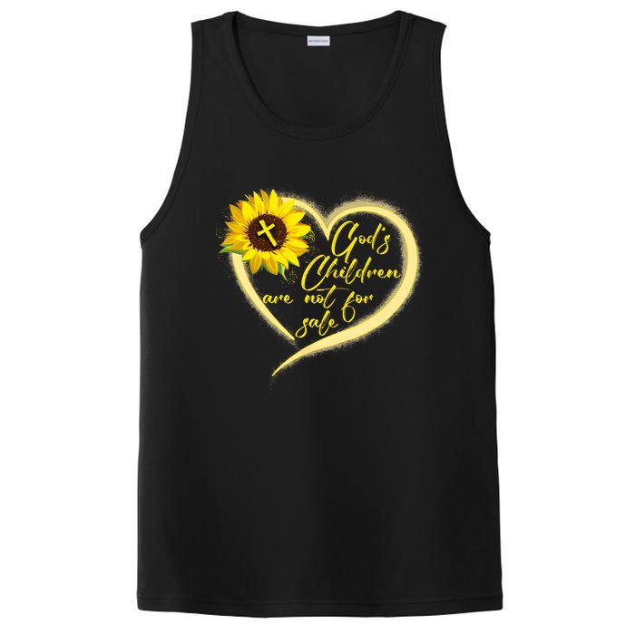 Sunflower Gods Children Are Not For Sale Fun Gods Children PosiCharge Competitor Tank