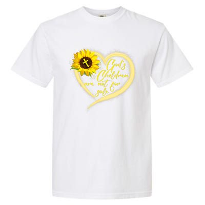 Sunflower Gods Children Are Not For Sale Fun Gods Children Garment-Dyed Heavyweight T-Shirt